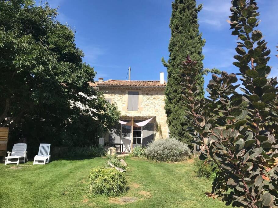 Villa Les Tarraiettes Au Pied Du Luberon à Lourmarin Extérieur photo